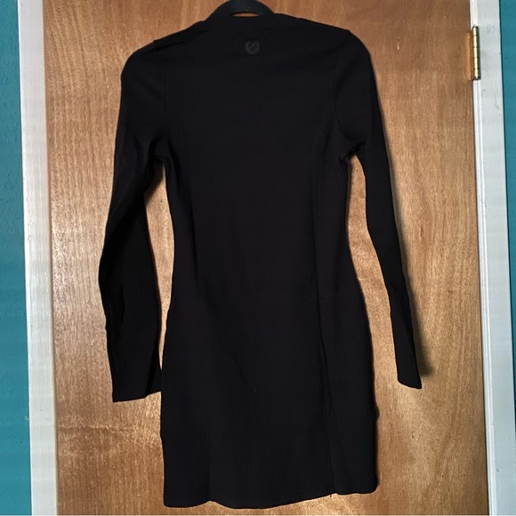 NWT Victoria’s Secret PINK Black Cotton Dress - Picture 3 of 7